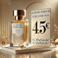 Luxure Parfums – Luxus für nur 4,50 € bei 1Parfum.de!