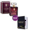 JFenzi Savoir Nuit - Eau de Parfum 100 ml, Probe Versace Crystal Noir