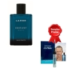 La Rive Distant Wave - Eau de Toilette fur Herren 100 ml, Probe Davidoff Cool Water Men 1 ml