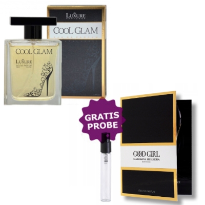 Luxure Cool Glam - Eau de Parfum 100 ml, Probe Carolina Herrera Good Girl