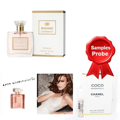 Christopher Dark Madame Charmant - Eau de Parfum 100 ml, Probe Chanel Coco Mademoiselle