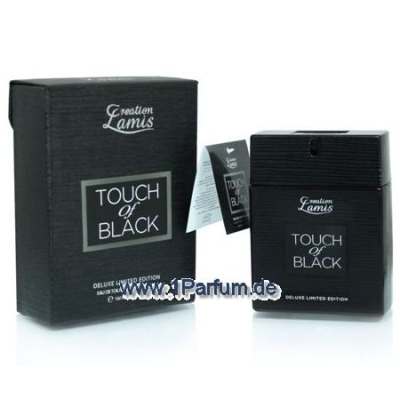 Lamis Touch Of Black de Luxe - Eau de Toilette fur Herren 100 ml