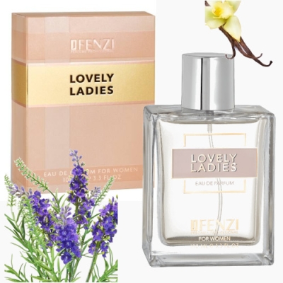 JFenzi Lovely Ladies - Eau de Parfum fur Damen 100 ml