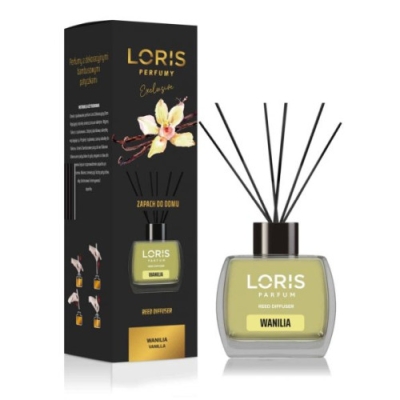 Loris Vanilla - Raumduft, Aroma Diffusor mit Stabchen 120 ml