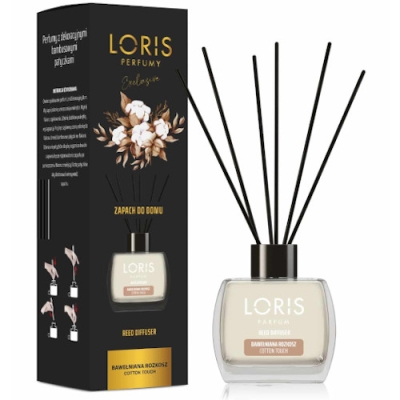 Loris Baumwollgenuss - Raumduft, Aroma Diffusor mit Stabchen 120 ml