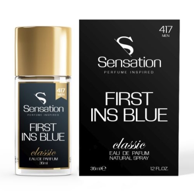 Sensation 417 First Ins Blue - Eau de Parfum fur Herren 36 ml