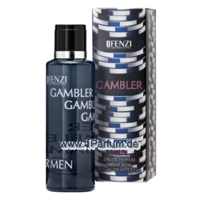 JFenzi Gambler - Eau de Parfum fur Herren 100 ml