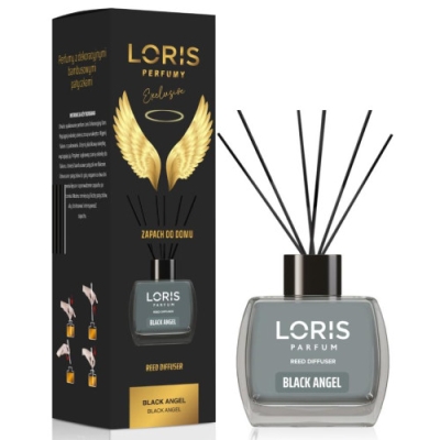 Loris Schwarzer Engel - Raumduft, Aroma Diffusor mit Stabchen 120 ml