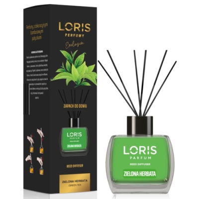 Loris Grüner Tee - Raumduft, Aroma Diffusor mit Stabchen 120 ml