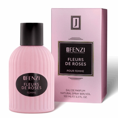 JFenzi Fleurs De Roses Femme - Eau de Parfum fur Damen 100 ml