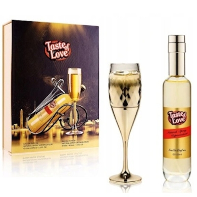 Sellion Taste Of Love Gold - Set für Damen, Eau de Parfum 100 ml, Eau de Parfum 30 ml