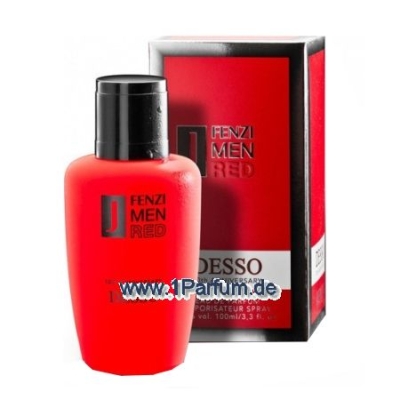 JFenzi Desso Red Men - Eau de Parfum fur Herren 100 ml