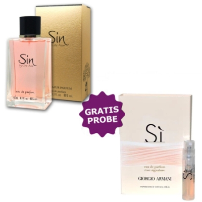 Cote Azur Sin - Eau de Parfum 100 ml, Probe Giorgio Armani Si