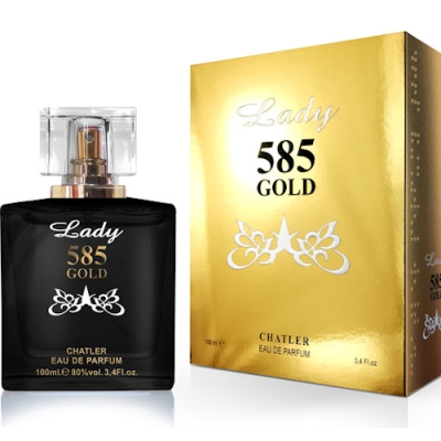 Chatler 585 Gold Lady - Aktions-Set, Eau de Parfum 100 ml + Eau de Parfum 30 ml