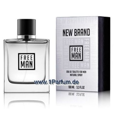 New Brand Free Man - Eau de Toilette fur Herren 100 ml