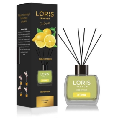 Loris Zitrone - Raumduft, Aroma Diffusor mit Stabchen 120 ml