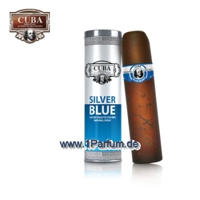 Cuba Silver Blue - Eau de Toilette fur Herren 100 ml