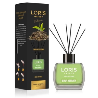 Loris Weißer Tee - Raumduft, Aroma Diffusor mit Stabchen 120 ml