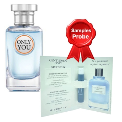 New Brand Only You - Eau de Toilette fur Herren 100 ml, Probe Givenchy Gentlemen Only EDT 1ml