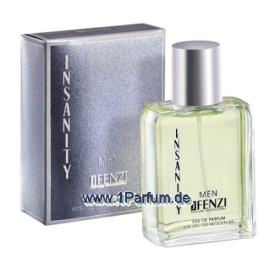 JFenzi Insanity Men - Eau de Parfum fur Herren 100 ml